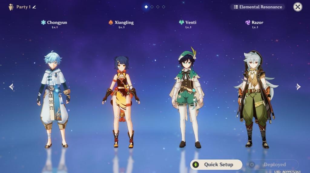 Genshin Impact Ar7 Venti Toys Games Video Gaming Video Games On Carousell