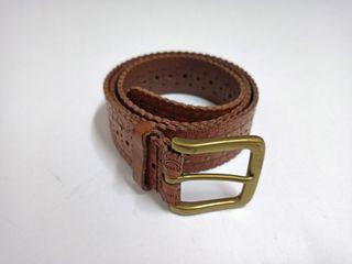 genuine leather belt women