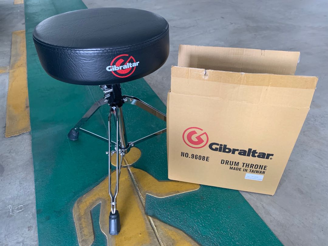 Gibraltar 9608 Drum Throne, Hobbies & Toys, Music & Media, Musical