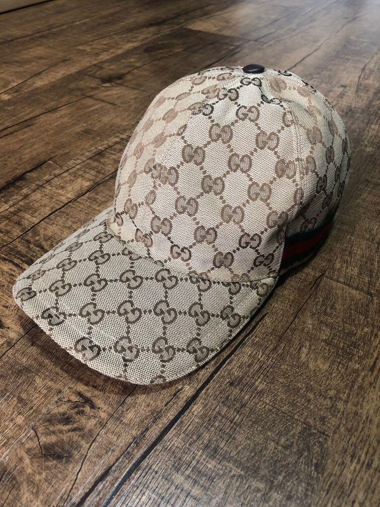 gucci strap hat