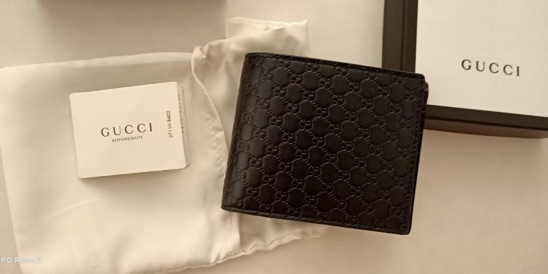 gucci men's signature wallet
