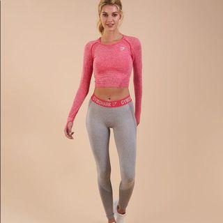 Gymshark flex leggings in sherbet pink