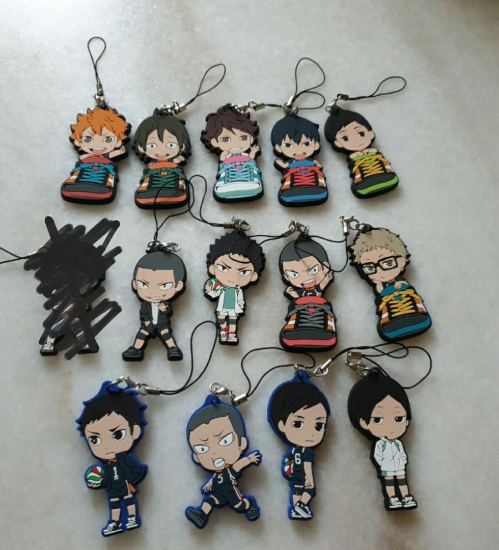 Haikyuu Keychains Entertainment J Pop On Carousell Every march madness college basketball mascot ranked from worst to first. haikyuu keychains