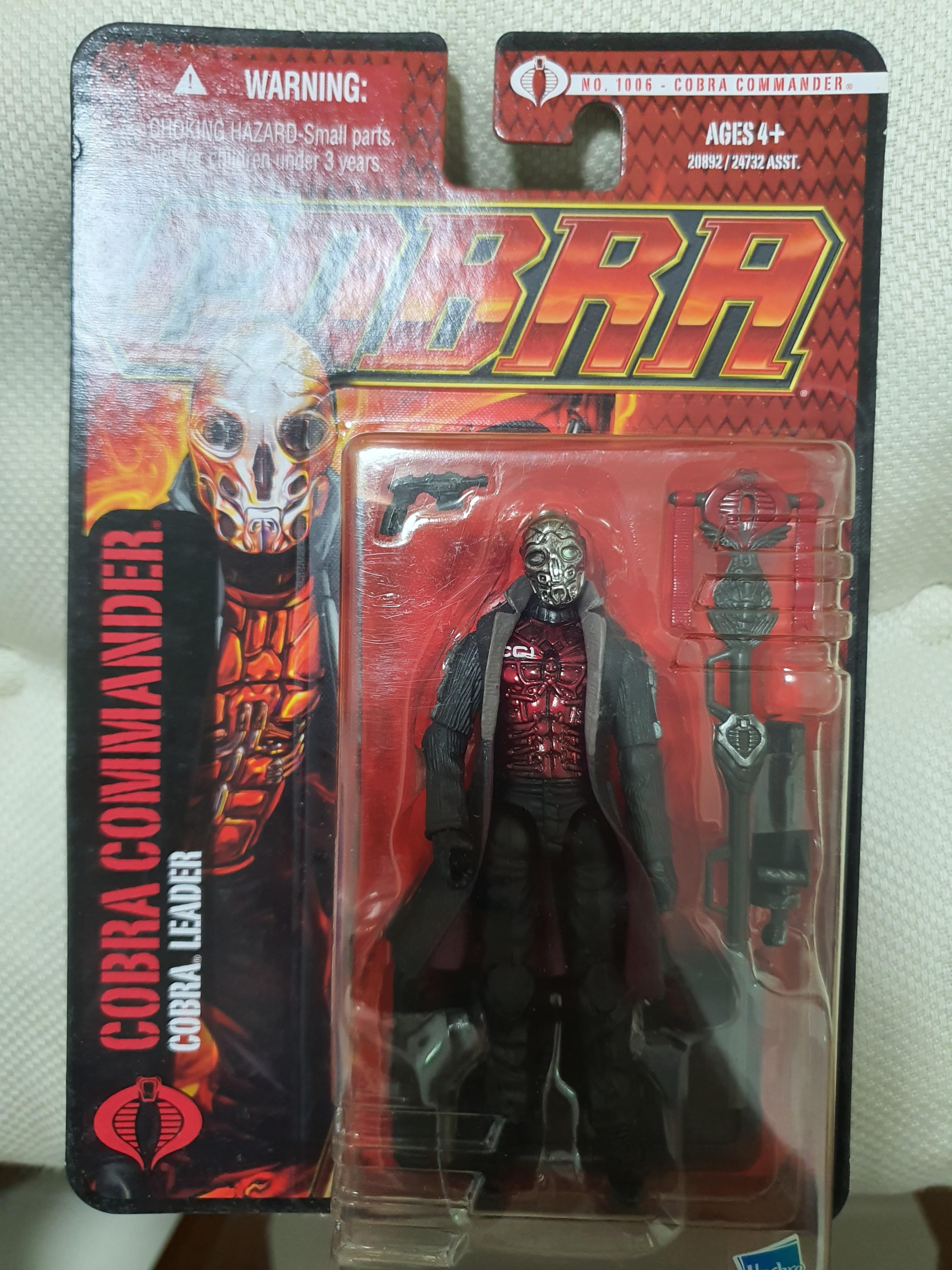 cobra commander gi joe action figure