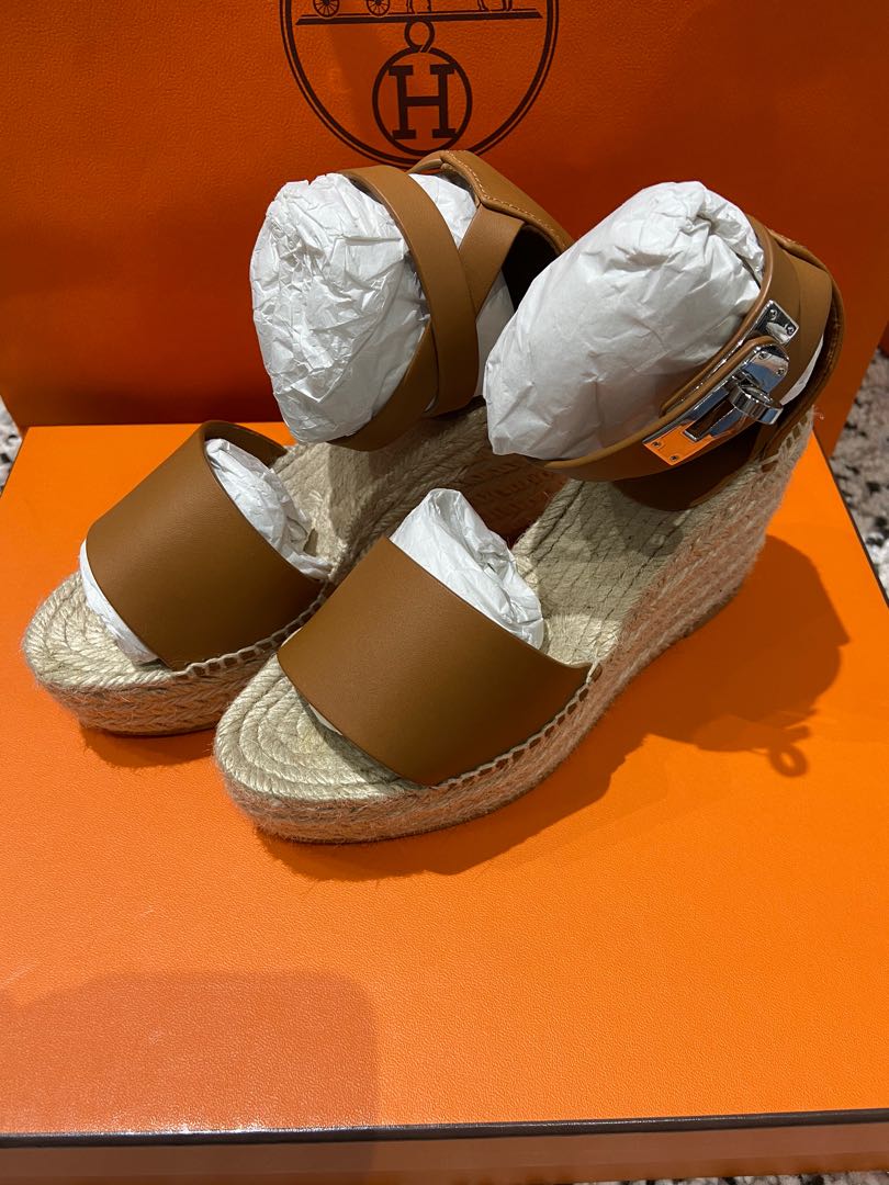 Hermes tivoli espadrille new arrivals