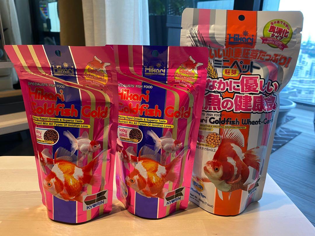 3x Hikari Goldfish Food Pet Supplies Pet Food On Carousell