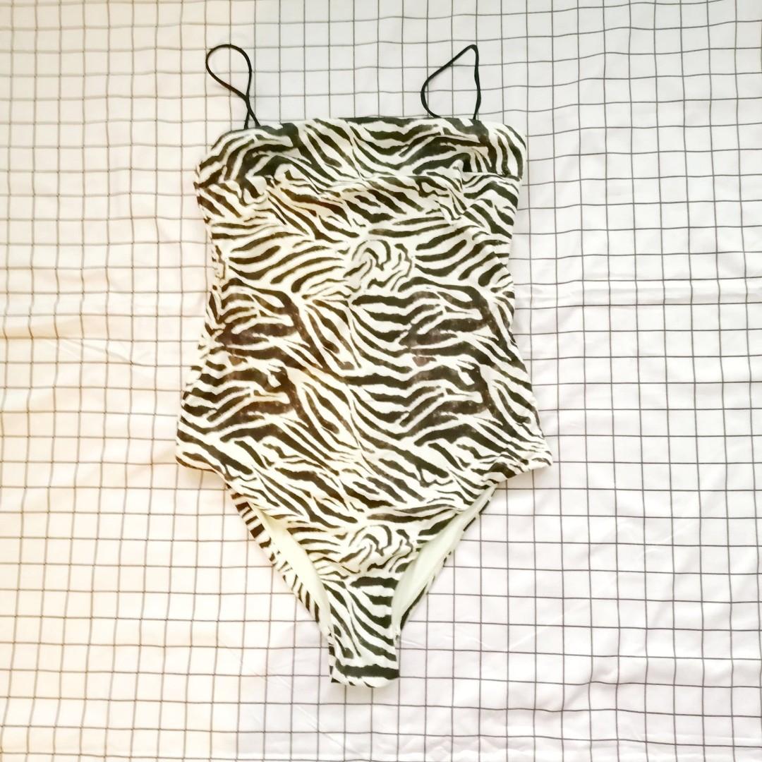 H M Selected By Nadine Swimwear One Piece Women s Fashion Swimwear Bikinis Swimsuits on Carousell