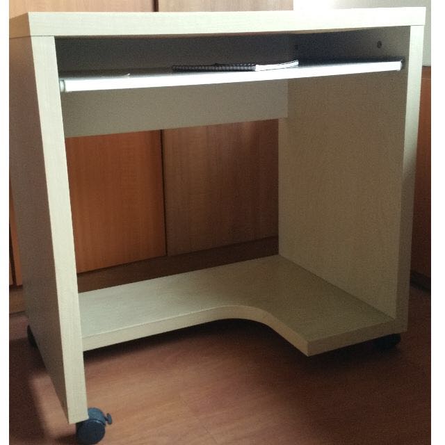 IKEA Mikael computer desk, Furniture & Home Living, Furniture, Tables