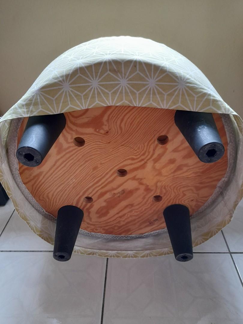 IKEA stool & covers, Furniture & Home Living, Furniture, Chairs on