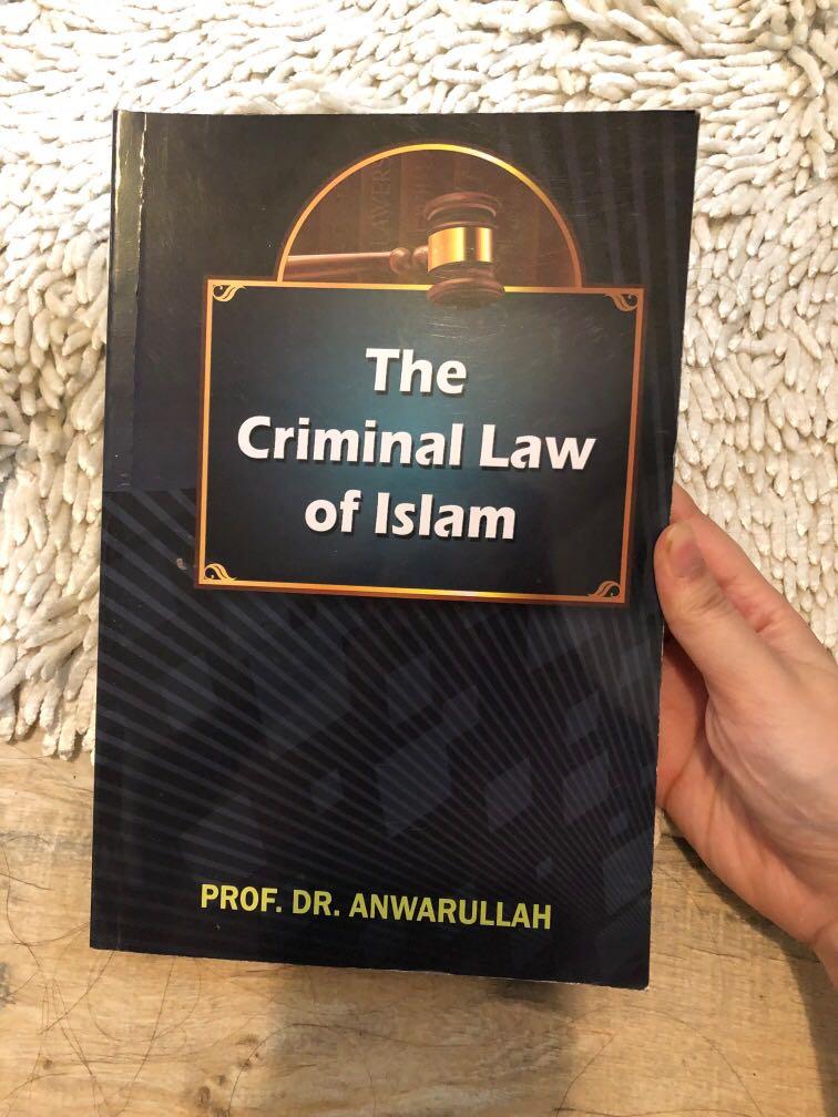 Islamic Criminal Law Malaysia Textbooks On Carousell