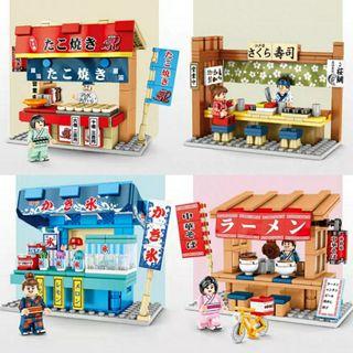 Japan Street lego compatible block