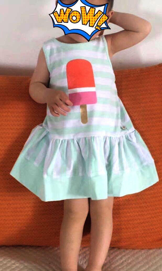 Kate Spade Mint Green Popsicle Dress Babies Kids Babies Kids Fashion on Carousell