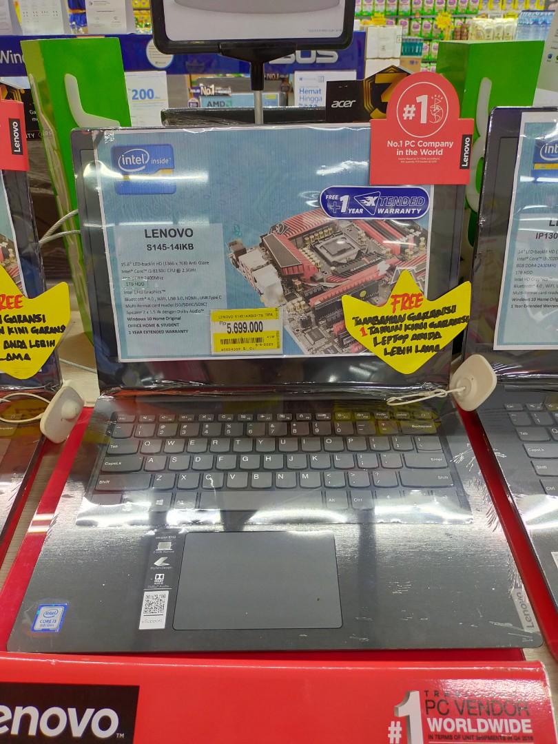 Kredit Laptop Lenovo S145 Intel Core I3 Elektronik Lainnya Di Carousell