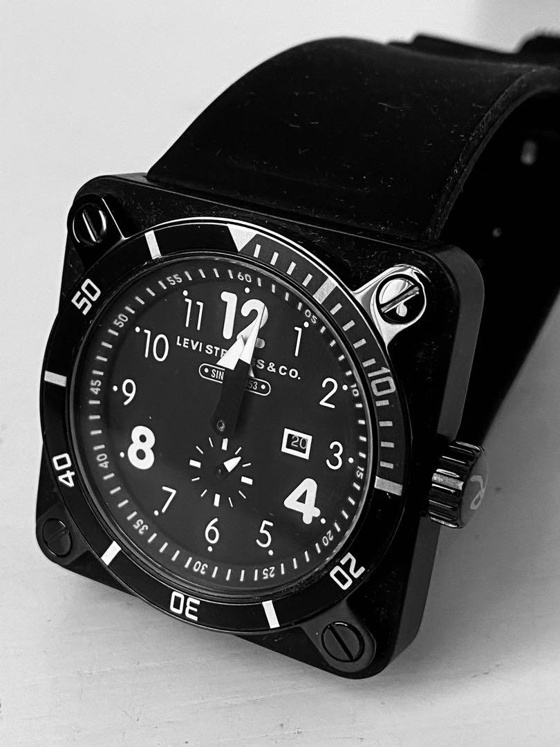 Square sales aviator watch
