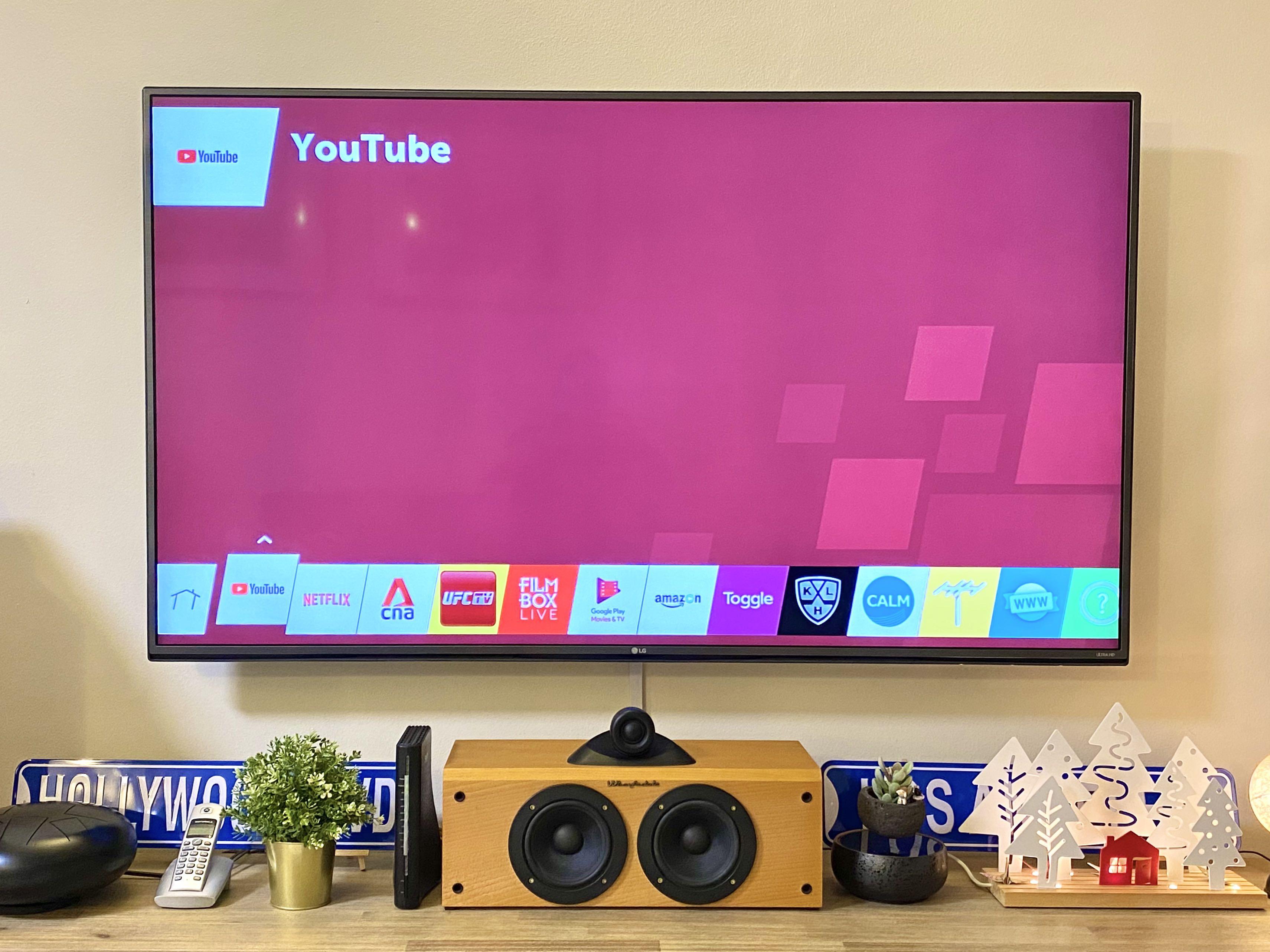 Lg Ultra Hd 4k Tv 65 Inch Wall Mount Included Home Appliances Tvs Entertainment Systems On Carousell