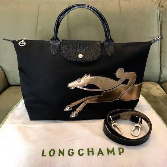 Longchamp bag with new arrivals horse design