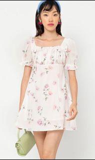 LOOKING FOR TRADES Modparade White Isabella Floral Dress SIZE M
