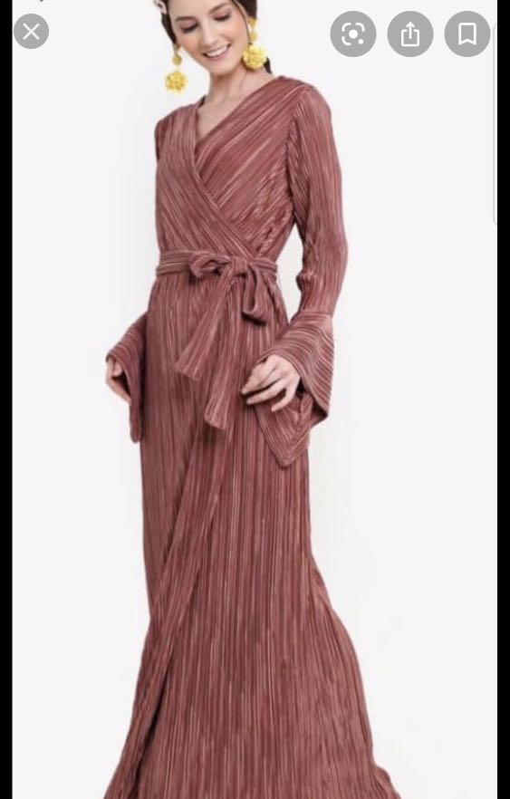 Lubna shop wrap dress