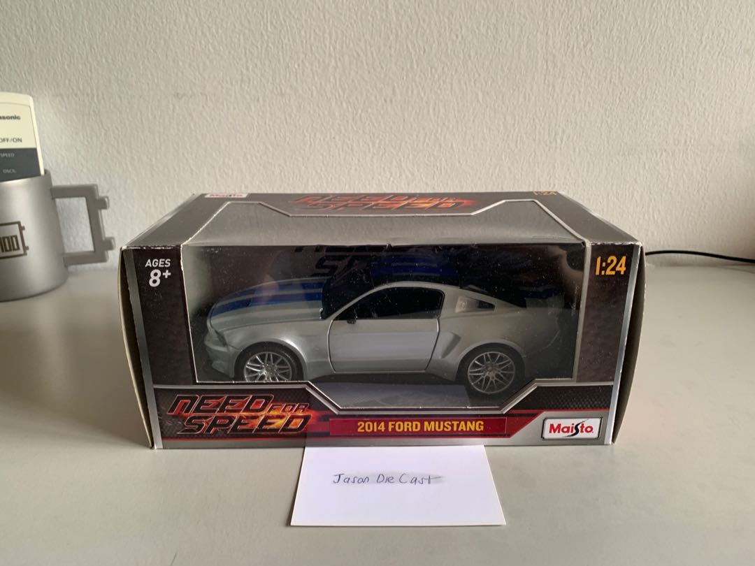Maisto Need For Speed Ford Mustang 1 24 Hobbies Toys