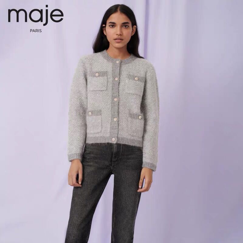 maje cardigan sale