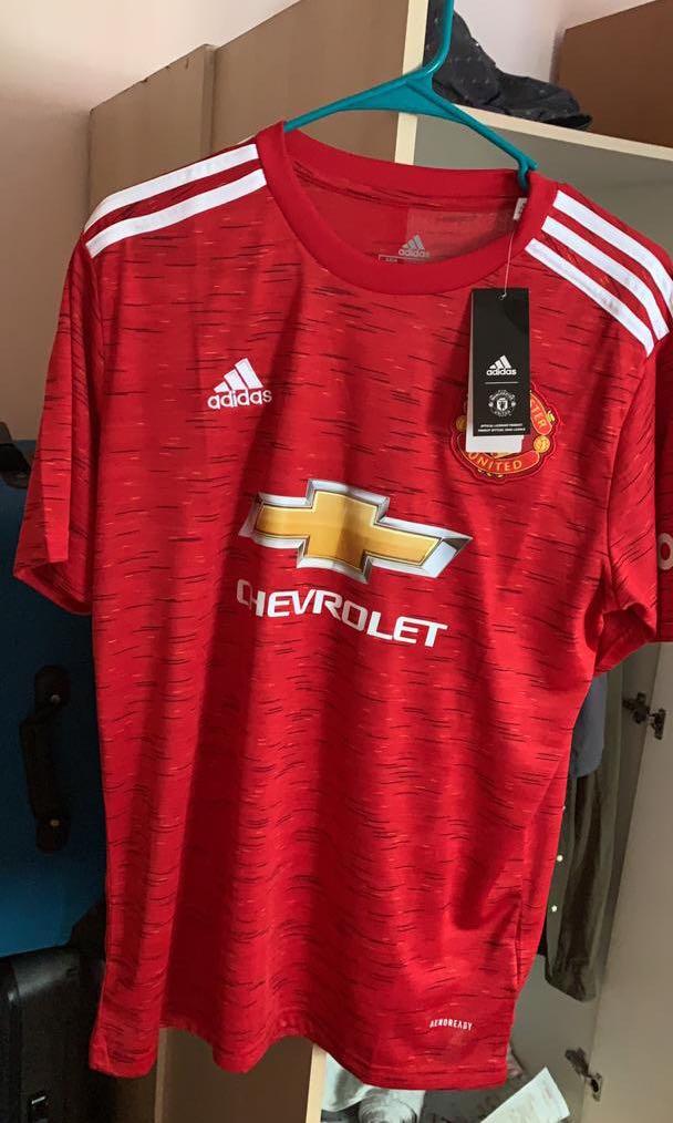 Manchester United Jersey 20 21 No Trades Sports Sports Apparel On Carousell