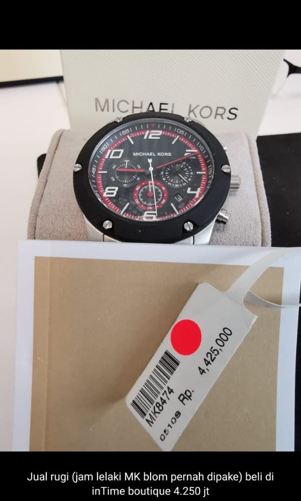 Michael Kors jam tangan pria quartz fastest respons wa 081210102000