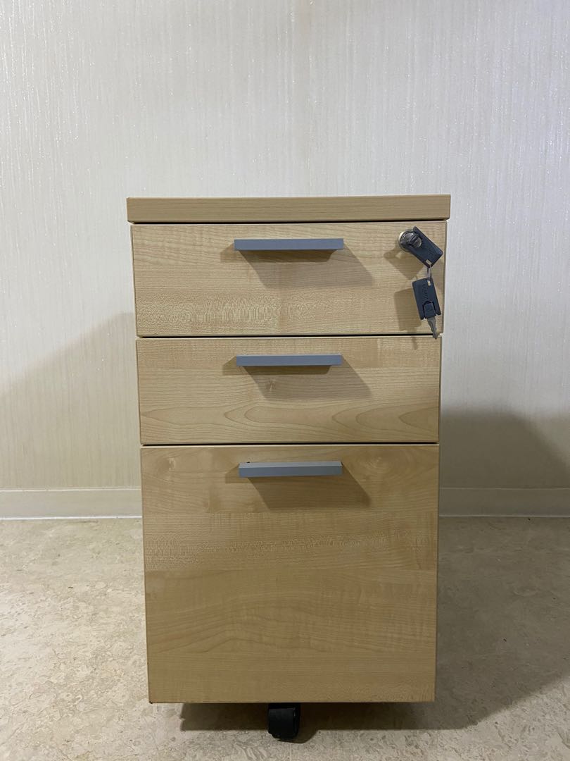 Mobile Pedestal Drawers, Furniture & Home Living, Furniture, Tables