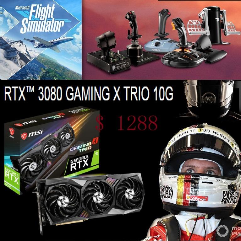 Msi Rtx 3080 Gaming X Trio 10g 3y Pre Order Now Tg Nzxt H1 Rtx 2070