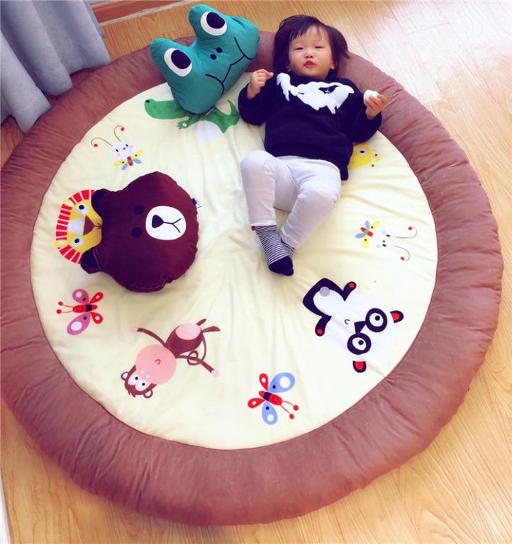 circle baby bed