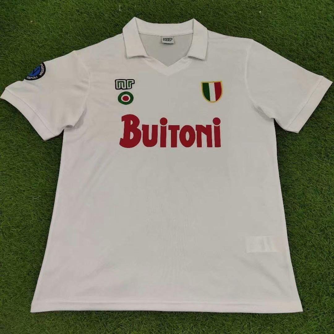 Napoli Retro Away Jersey 1987 88 Sports Sports Apparel On Carousell