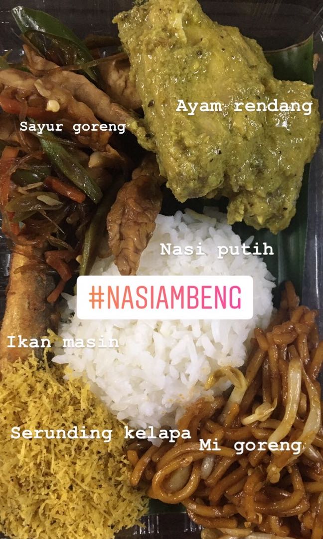 Nasi Ambeng Food Drinks Local Delights Halal Main Meals On Carousell