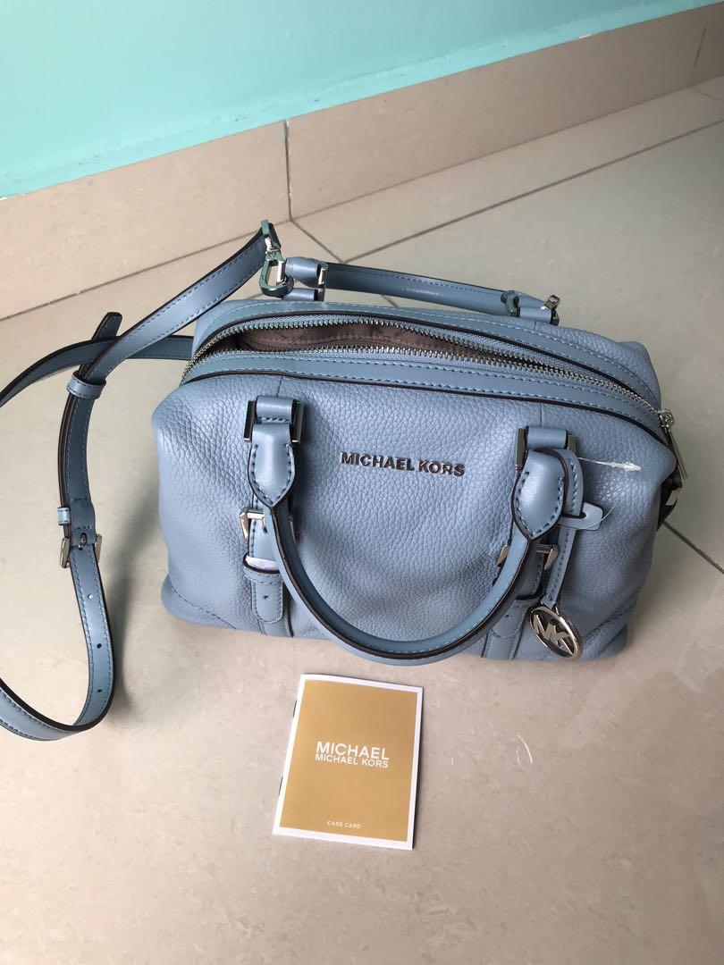 Michael kors store satchel blue