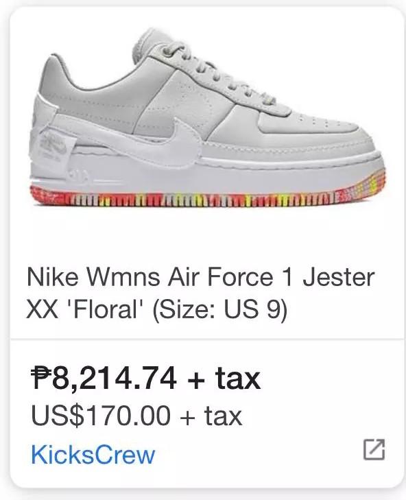 Air force 1 jester xx floral sales