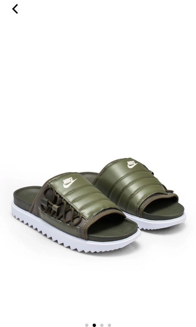 Nike Asuna Slides (army green), Men's 