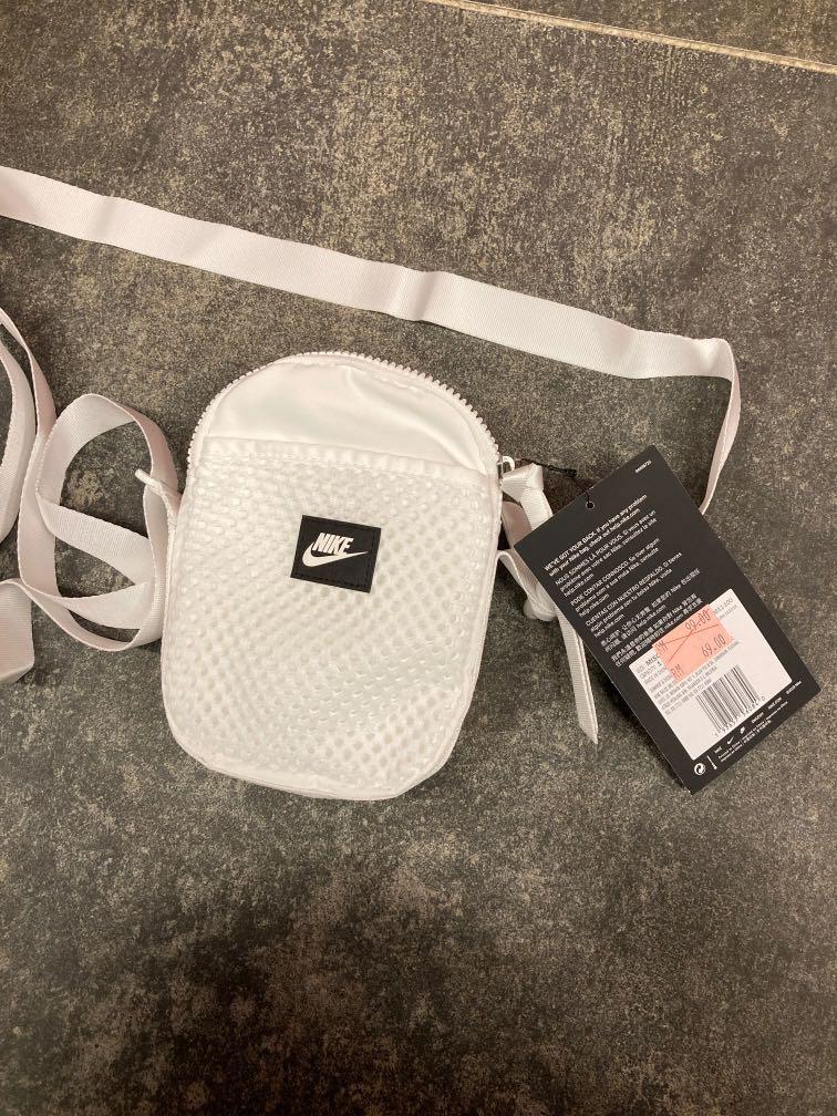 Nike sling bag white online