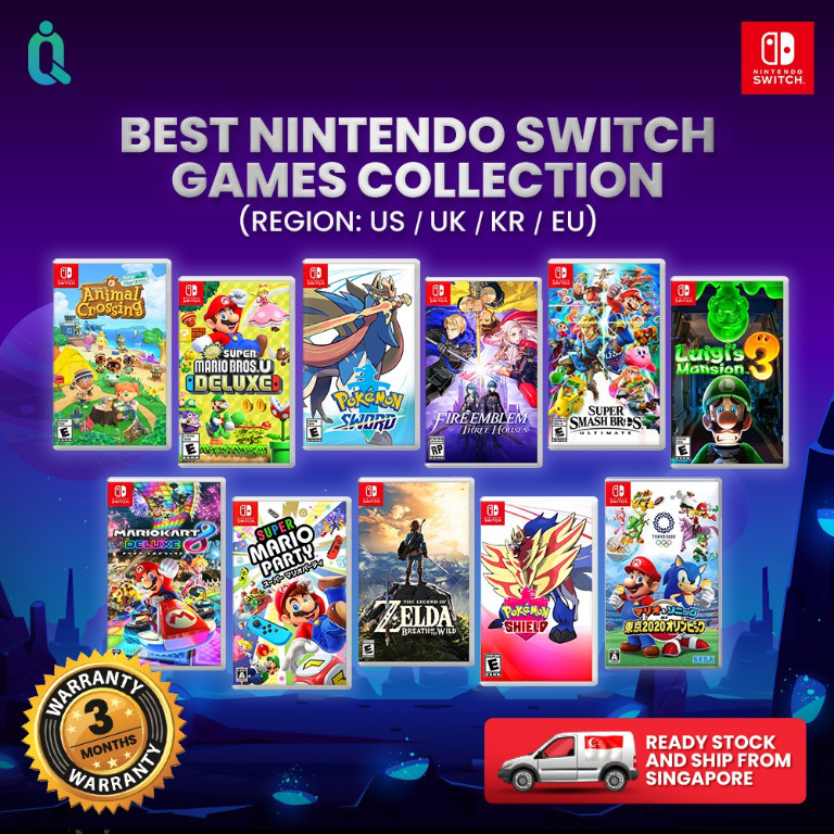 Nintendo Switch Games Best Collection Video Gaming Video Games
