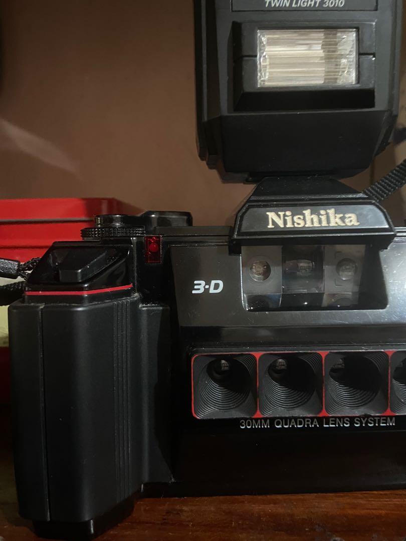 Nishika N8000 3D Camera, Photography, Cameras on Carousell