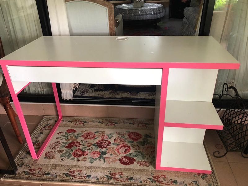 Old Study Table, Furniture, Tables & Chairs on Carousell