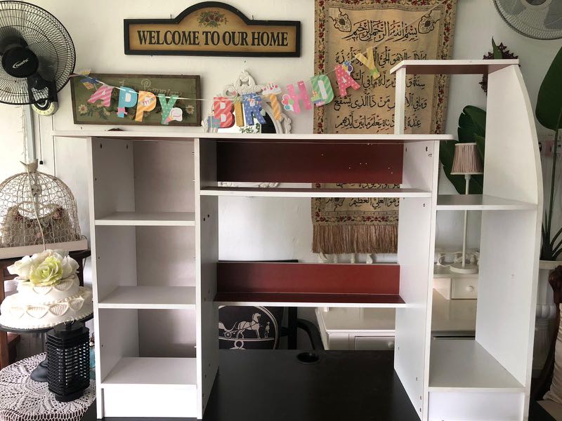 Old Study Table, Furniture & Home Living, Furniture, Tables & Sets on