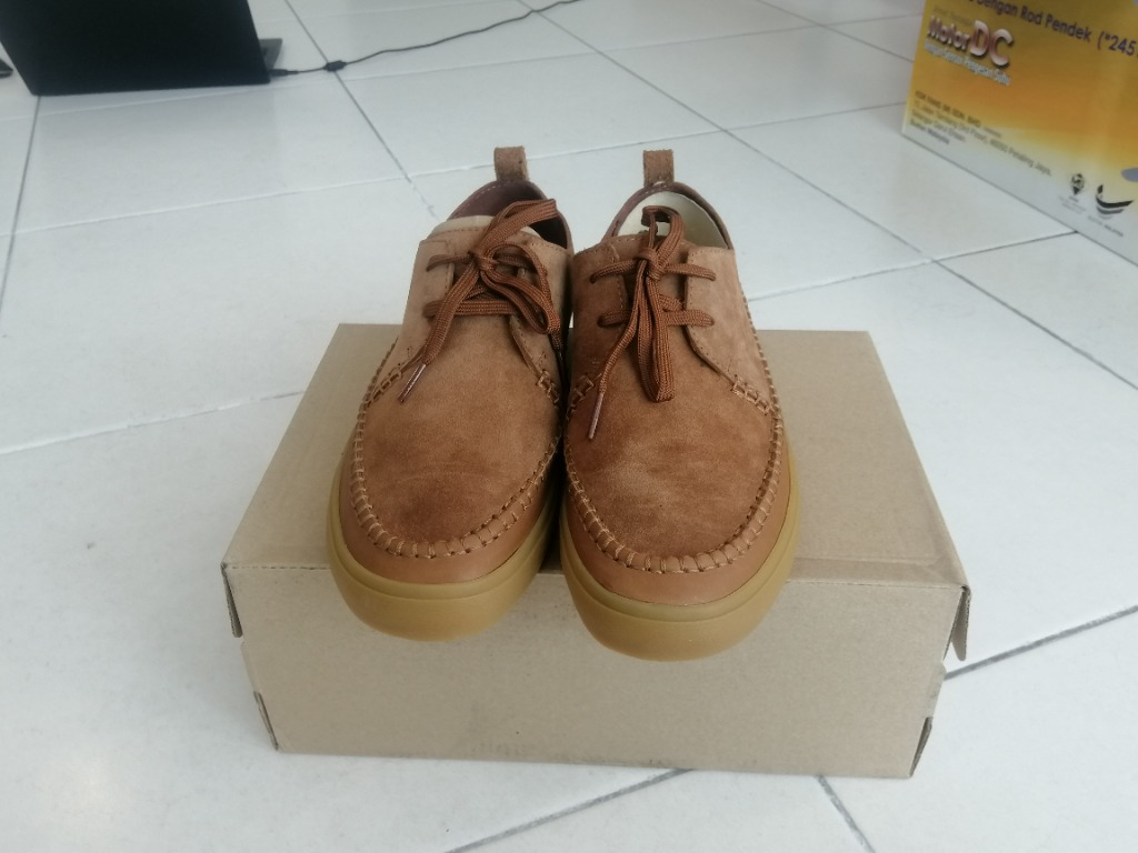 ORIGINAL CLARKS KESSELL CRAFT TAN SUEDE