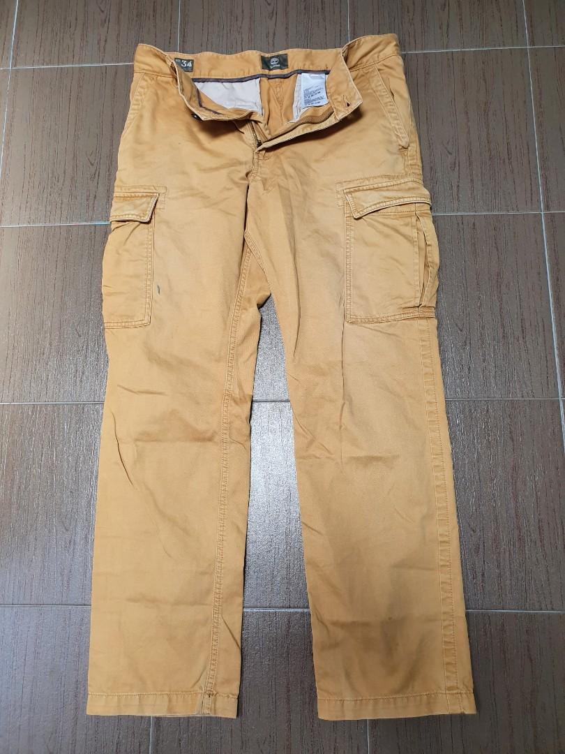 Timberland Cotton Chino Cargo Pants Trousers vintage 90s deadstock Sand  Beige | eBay