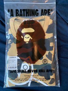 OVO x Bape 1st camo t-shirt yellow L