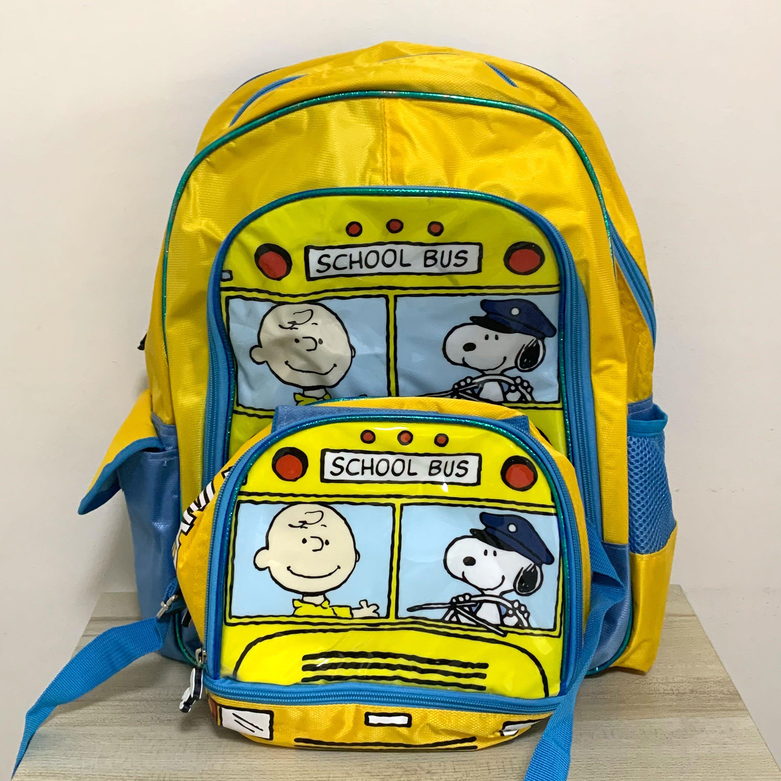 Peanuts School Backpack with Lunch Box (Category: Diaper Bags & Wetbags) located in Taguig. Submitted by sweetaroma.ph (Listing ID 1040973030, Image 1). Description: One time used (looks new) Authentic!! (Visit my Profile For More) .
