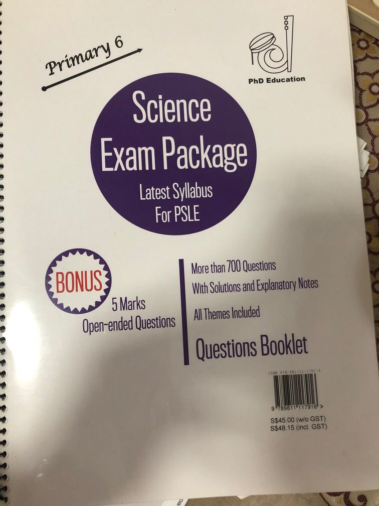 PhD education Science Exam Package, Hobbies & Toys, Books & Magazines