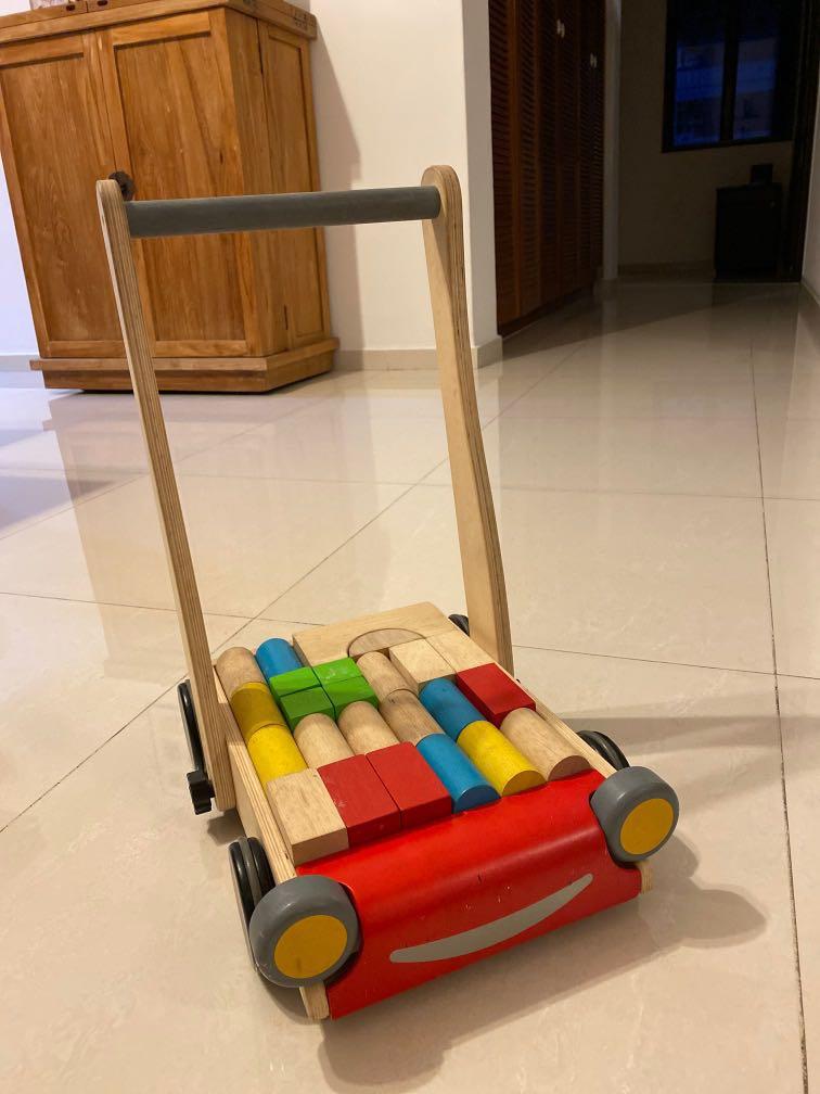 plan toys wooden walker