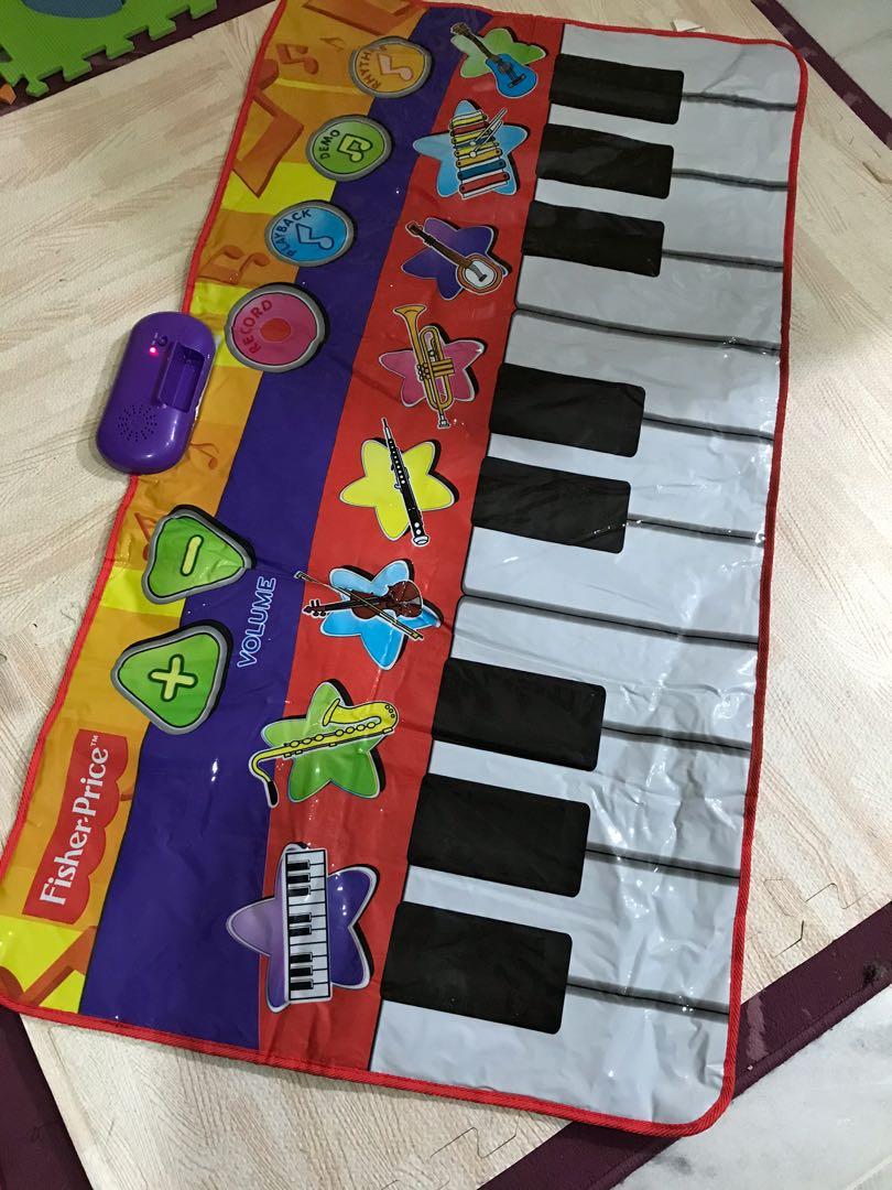 fisher price keyboard playmat