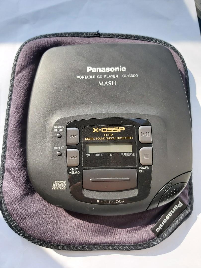 Portable CD Player, Panasonic SL-S600, 音響器材, 音樂播放裝置MP3及