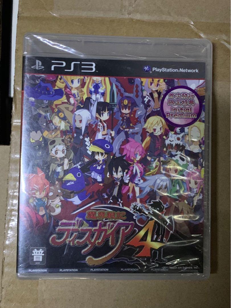 Ps3遊戲機碟 魔界戰記4 首次發行限定特典版 全新品 遊戲機 遊戲機遊戲 Carousell