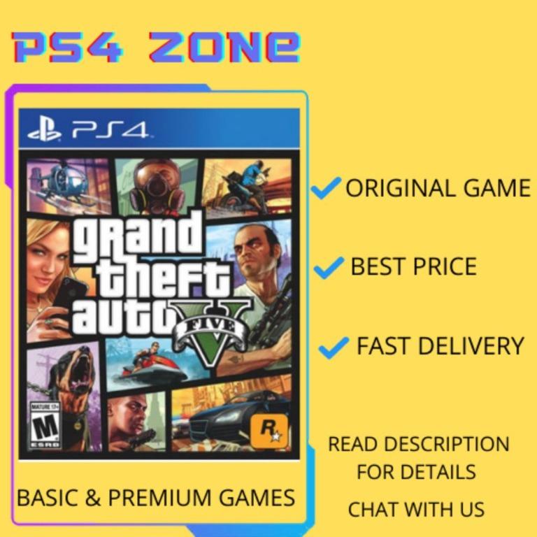 Ps4 Digital Game Grand Theft Auto V Gta 5 Premium Edition Eng Chi Toys Games Video Gaming Video Games On Carousell