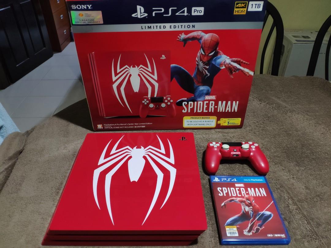 ps4 pro marvel spider man
